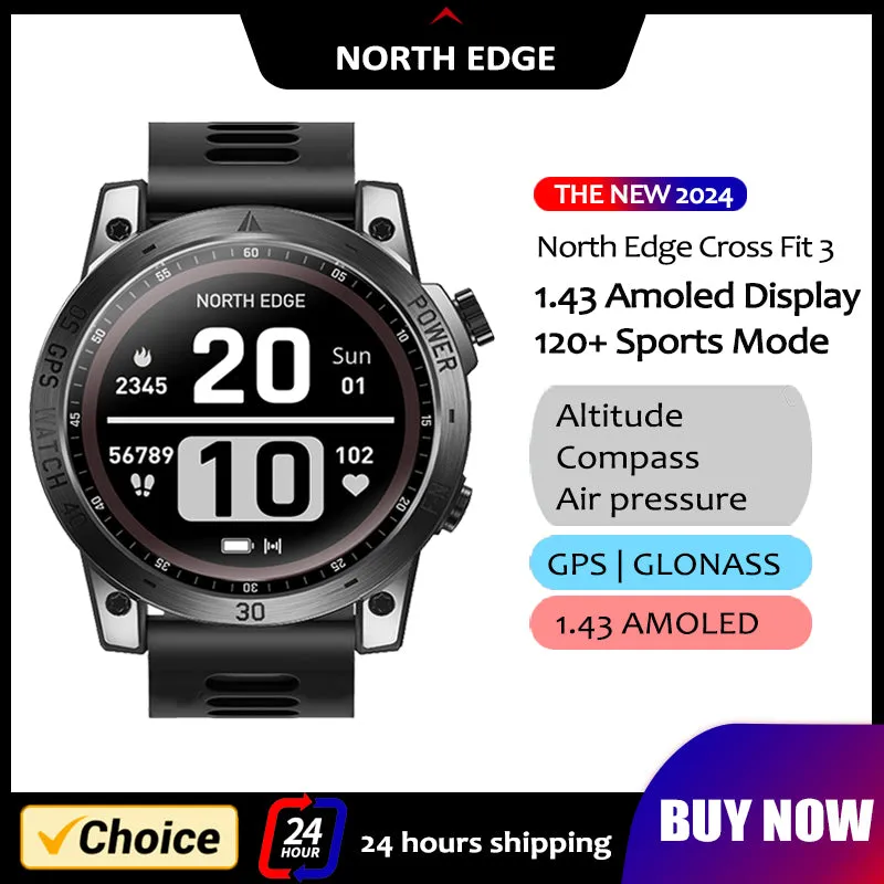 Premium Dive Smart Watch for Men – 50M Waterproof, Altimeter, Barometer, Compass, Diving Log, Free Diving Mode, Step Counter, Stopwatch, Air Pressure, CR2450 Battery