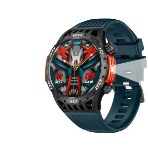 Premium Fitness Smart Watch for Men – 1.46" Display, Heart Rate Monitor, Blood Pressure, IP68 Waterproof, Bluetooth Calling, Sports Tracker, Compass