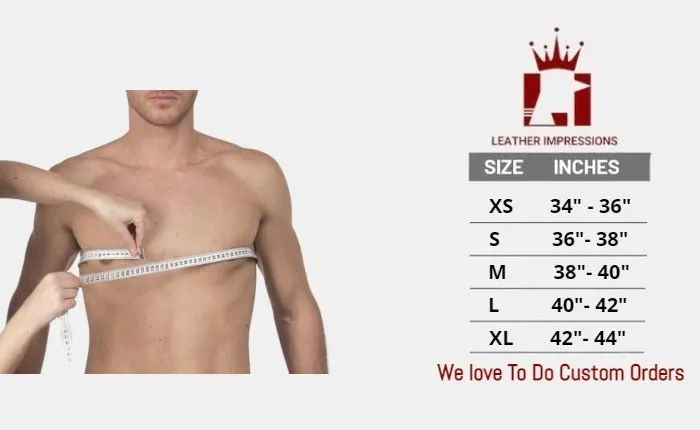Premium Leather BDSM Body Harness With Cock Ring
