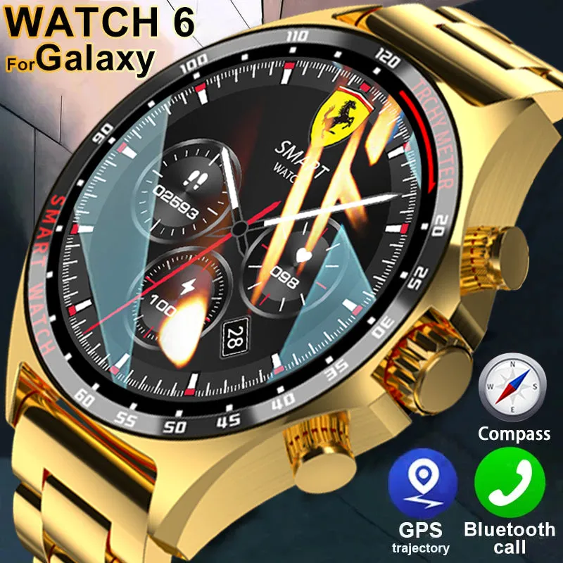 Premium Outdoor Sports GPS Smart Watch for Men – Bluetooth Call, HD AMOLED Screen, Health Monitoring, Compass, IP68 Waterproof, Multi-Sport Mode, Sleep & Blood Oxygen Monitoring, Music Control