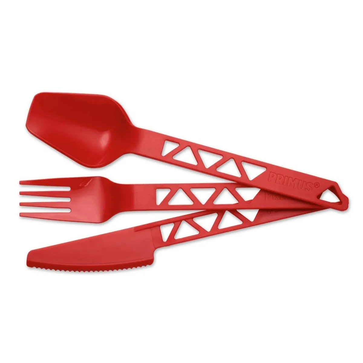 Primus Lightweight Trail outdoor cutlery set camping plastic spoon knife fork