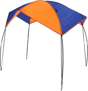 Pwshymi Boat Sun Shelter Fishing Sun Shade Sailboat Awning Cover Fishing Canopy Tent Sun Shade(4 Persons) Freestandingshelter Inflatable Boat Canopy Bicicletas y piezas de repues