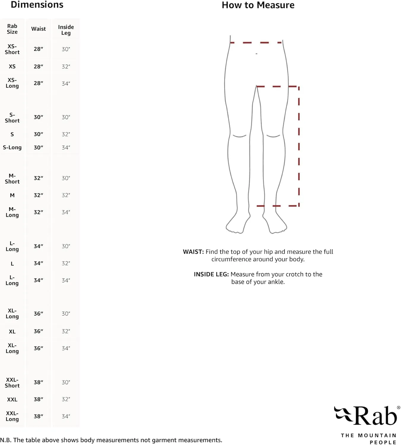 Rab Men's Downpour Plus 2.0 Pants Waterproof Breathable Rain Pants for Hiking and Trekking