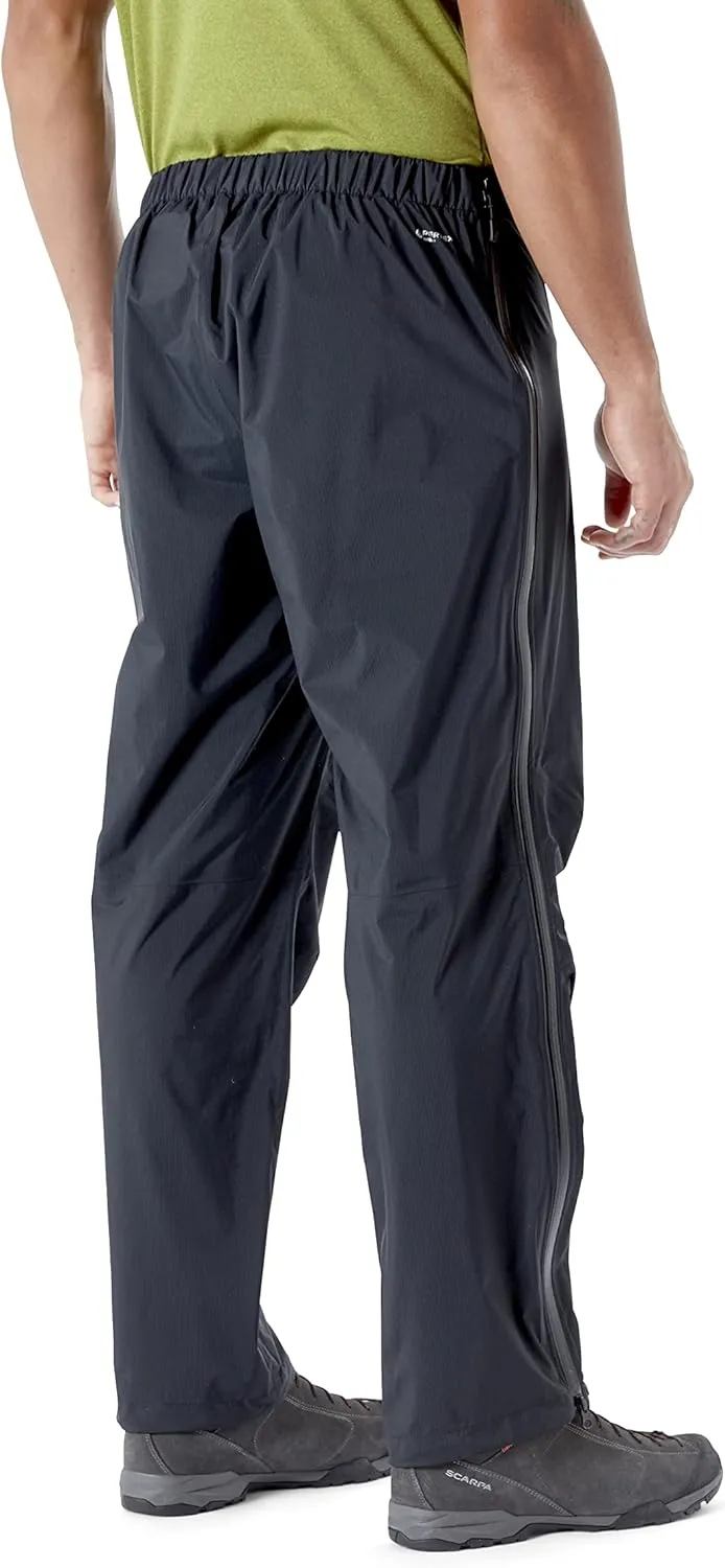 Rab Men's Downpour Plus 2.0 Pants Waterproof Breathable Rain Pants for Hiking and Trekking