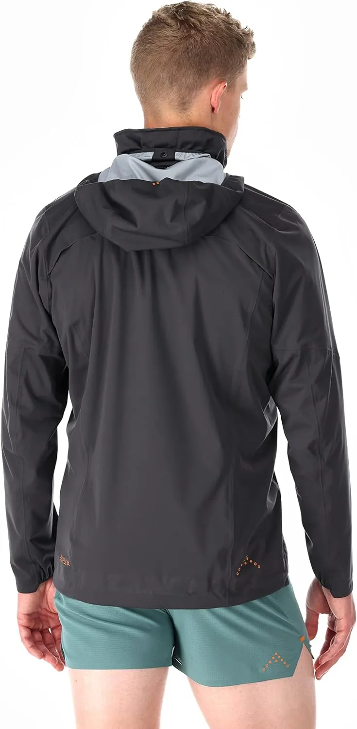 Rab Men's Kinetic Ultra Stretch Waterproof Breathable Jacket for Hiking and Trail Running