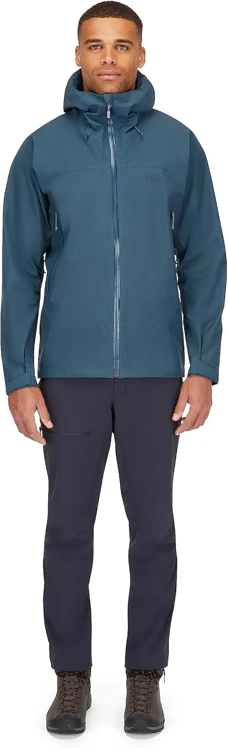 Rab Men's Namche GTX Jacket Gore-Tex Waterproof Breathable Rain Shell for Everyday & Hiking