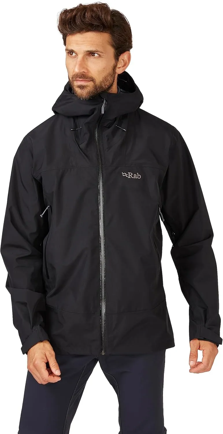 Rab Men's Namche GTX Jacket Gore-Tex Waterproof Breathable Rain Shell for Everyday & Hiking
