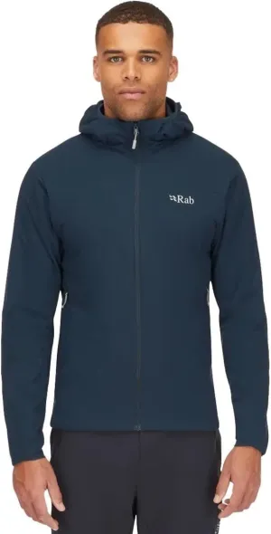 Rab Men's Xenair Alpine Light Hooded Insulated Jacket for Hiking & Mountaineering