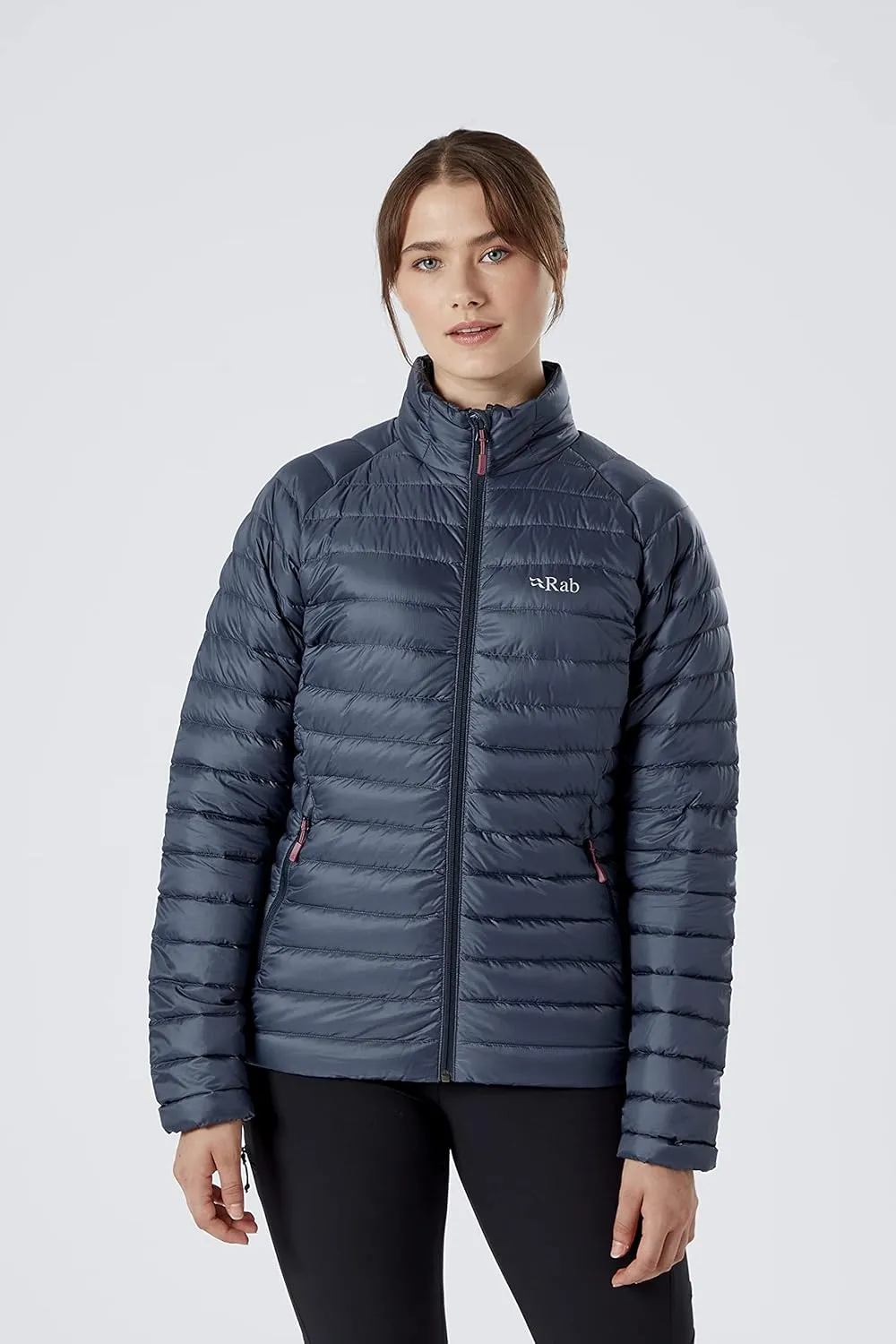 Rab Women's Microlight Down Jacket - 700-Fill Down Puffer Coat for Hiking & Skiing