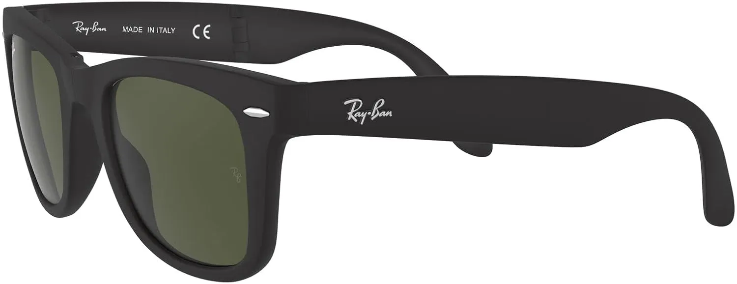 Ray-Ban RB4105 Folding Wayfarer Square Sunglasses