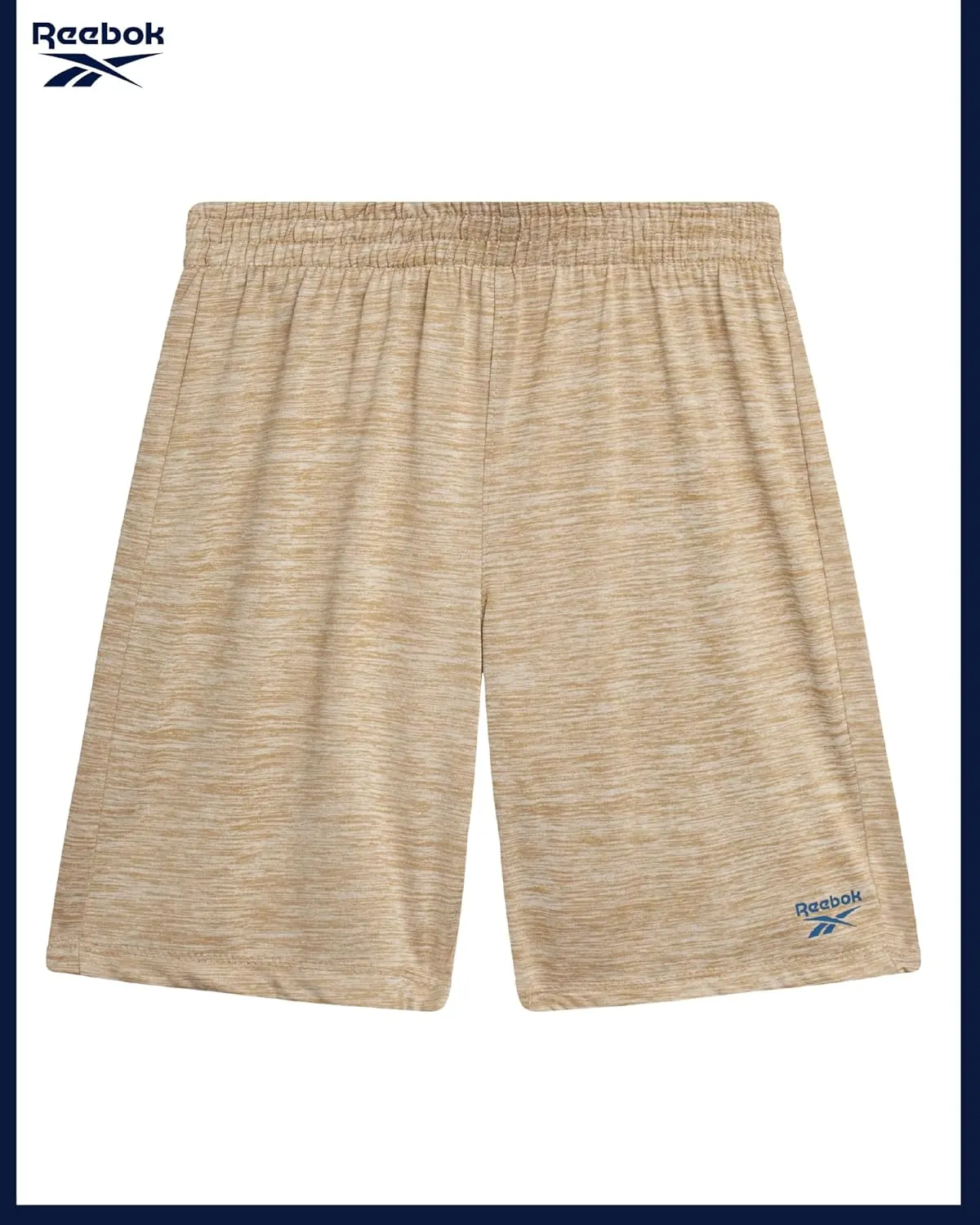 Reebok Boys Athletic Shorts Set - 2 Piece Summer Clothes Outfit with Graphic Tee and Boys Basketball Shorts for Active Kids