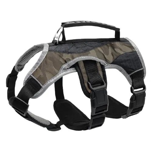 Reflective Nylon Large Dog Harness