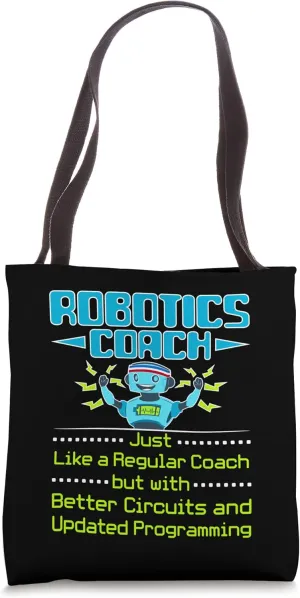 Robotics Coach Better Circuits Updated Programming Tote Bag