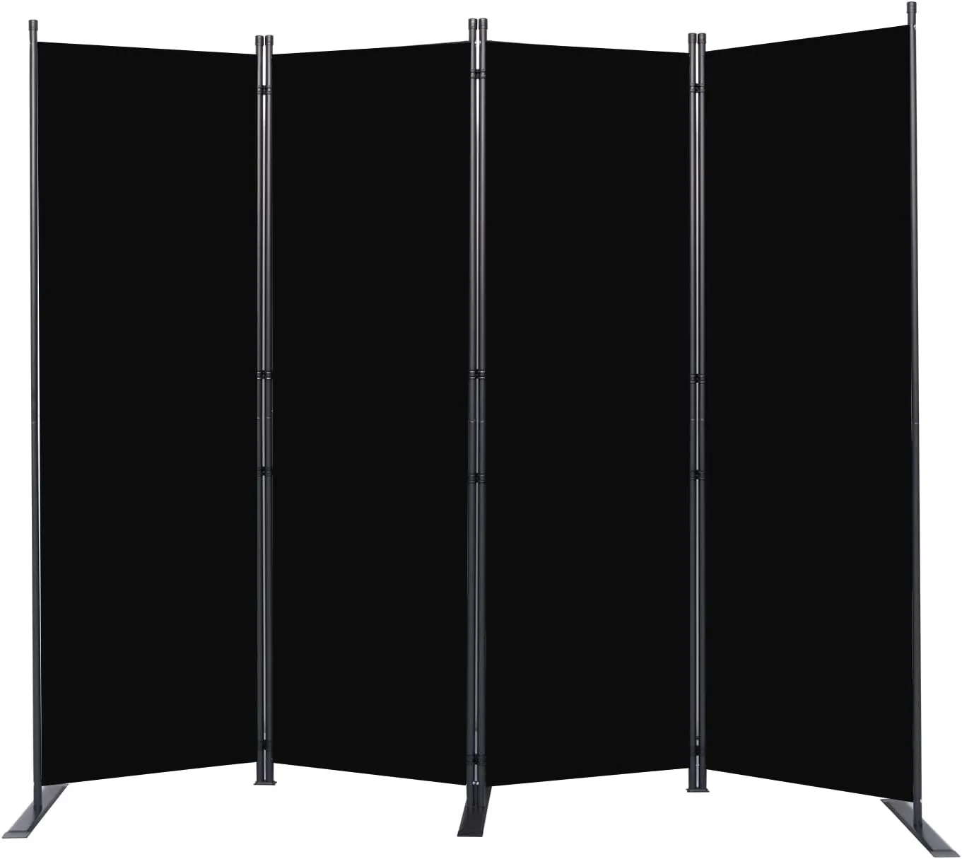 Room Divider 6FT Portable Room Dividers and Folding Privacy Screens, 88'' W Fabric Divider for Room Separation, 4 Panel Partition Room Dividers Freestanding Wall Divider Screen for Dorm Studio Office