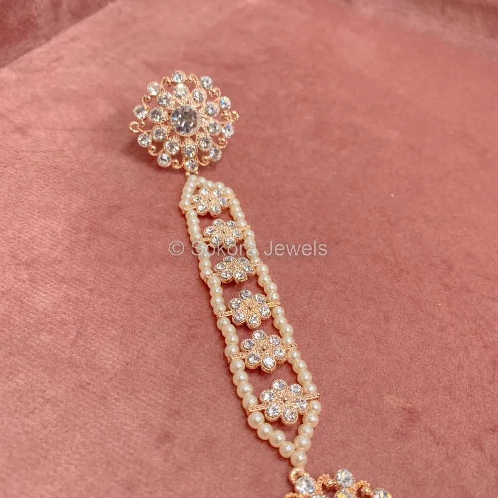 Rose Gold Hand Harness