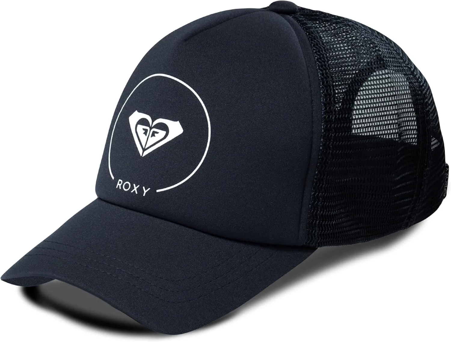 Roxy Girls Truckin Trucker Hat – Adjustable Summer Cap for Girls, Lightweight and Breathable with Mesh Back