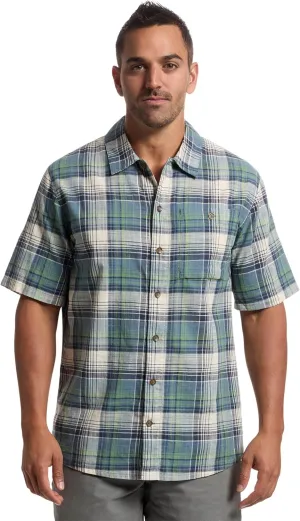 Royal Robbins Men's Redwood Plaid Short Sleeve