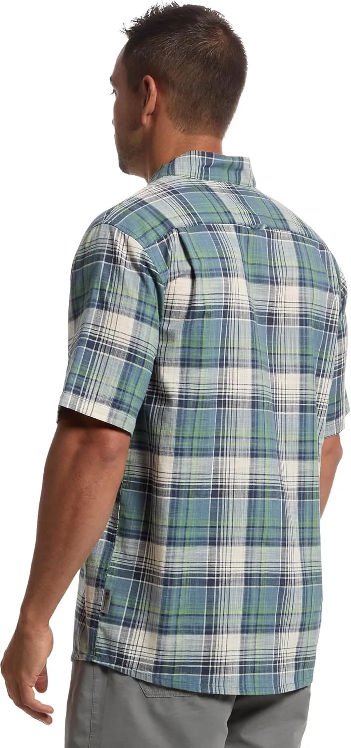 Royal Robbins Men's Redwood Plaid Short Sleeve