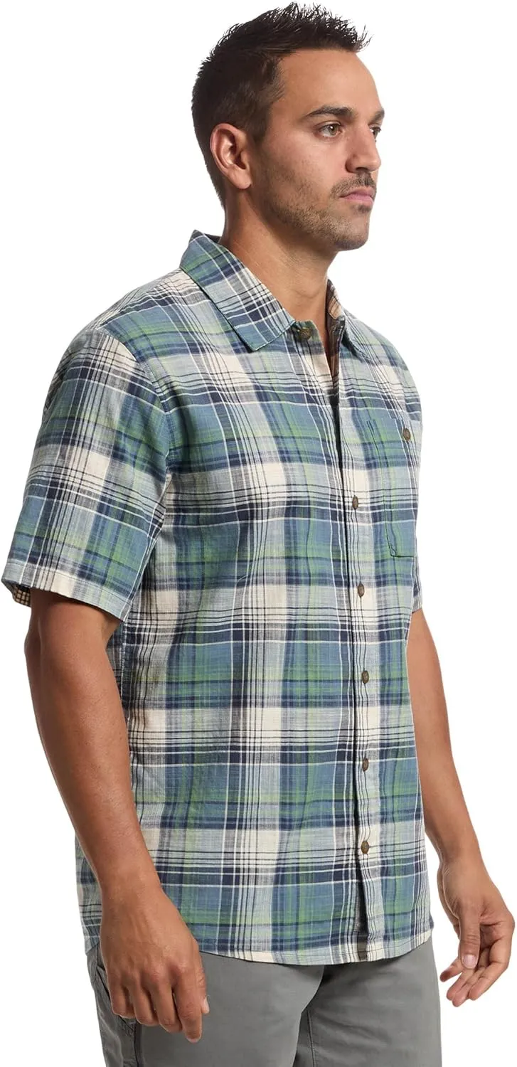 Royal Robbins Men's Redwood Plaid Short Sleeve