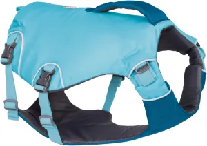 Ruffwear, Confluence Life Jacket for Dogs, Comfortable and Adjustable Dog Life Jacket with Reinforced Handles, Leash Connection, and Reflective Accents, Biolumin Blue, Small