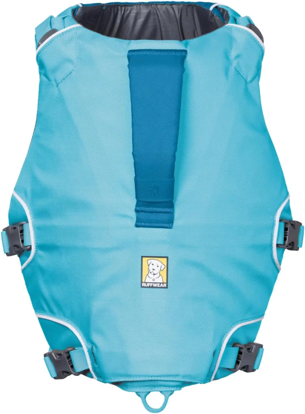 Ruffwear, Confluence Life Jacket for Dogs, Comfortable and Adjustable Dog Life Jacket with Reinforced Handles, Leash Connection, and Reflective Accents, Biolumin Blue, Small
