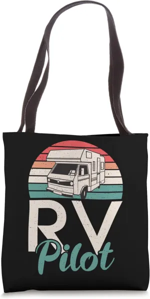 RV Copilot Motorhome Travel Camping Vehicles Tote Bag