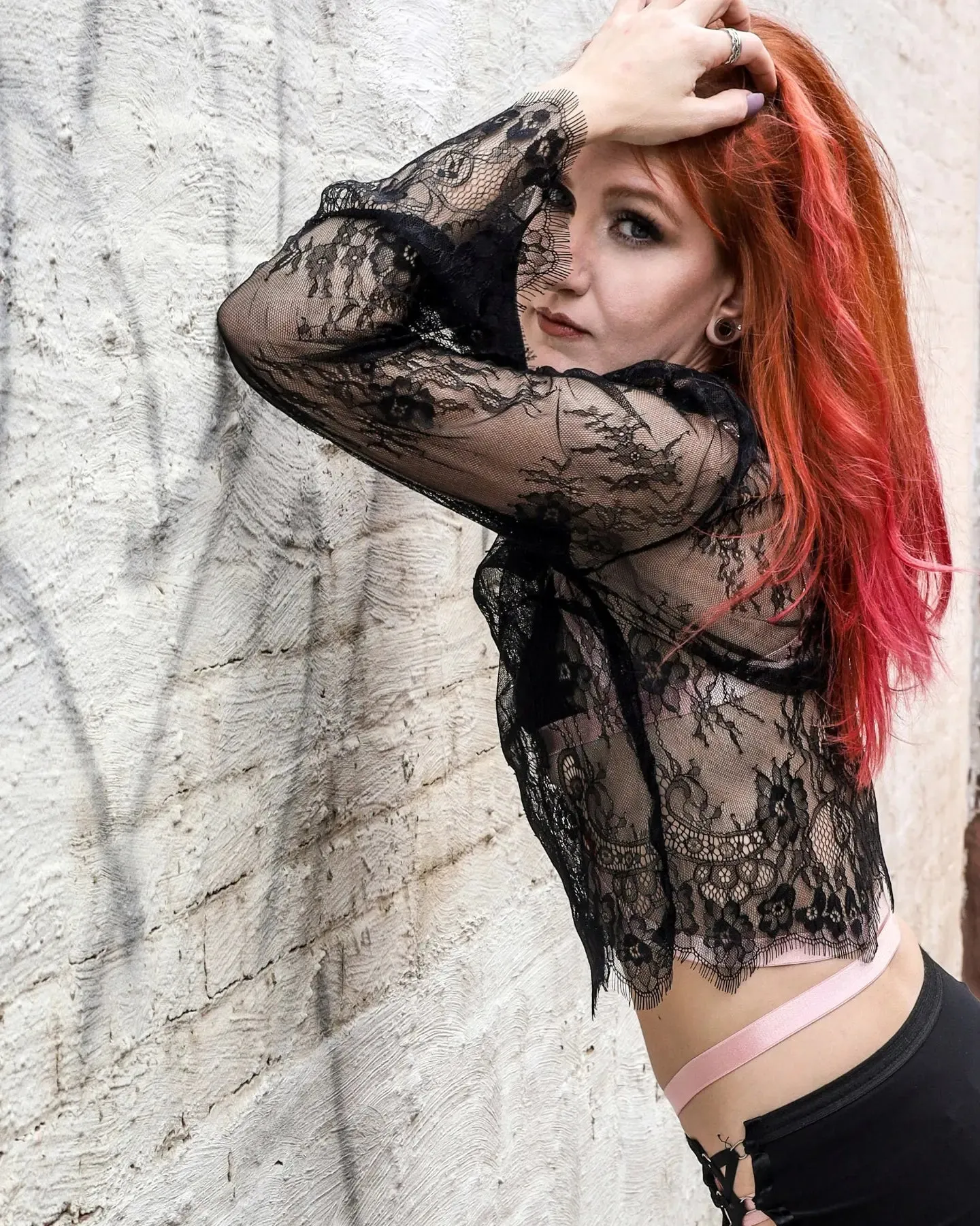 Sadie micro bralette harness