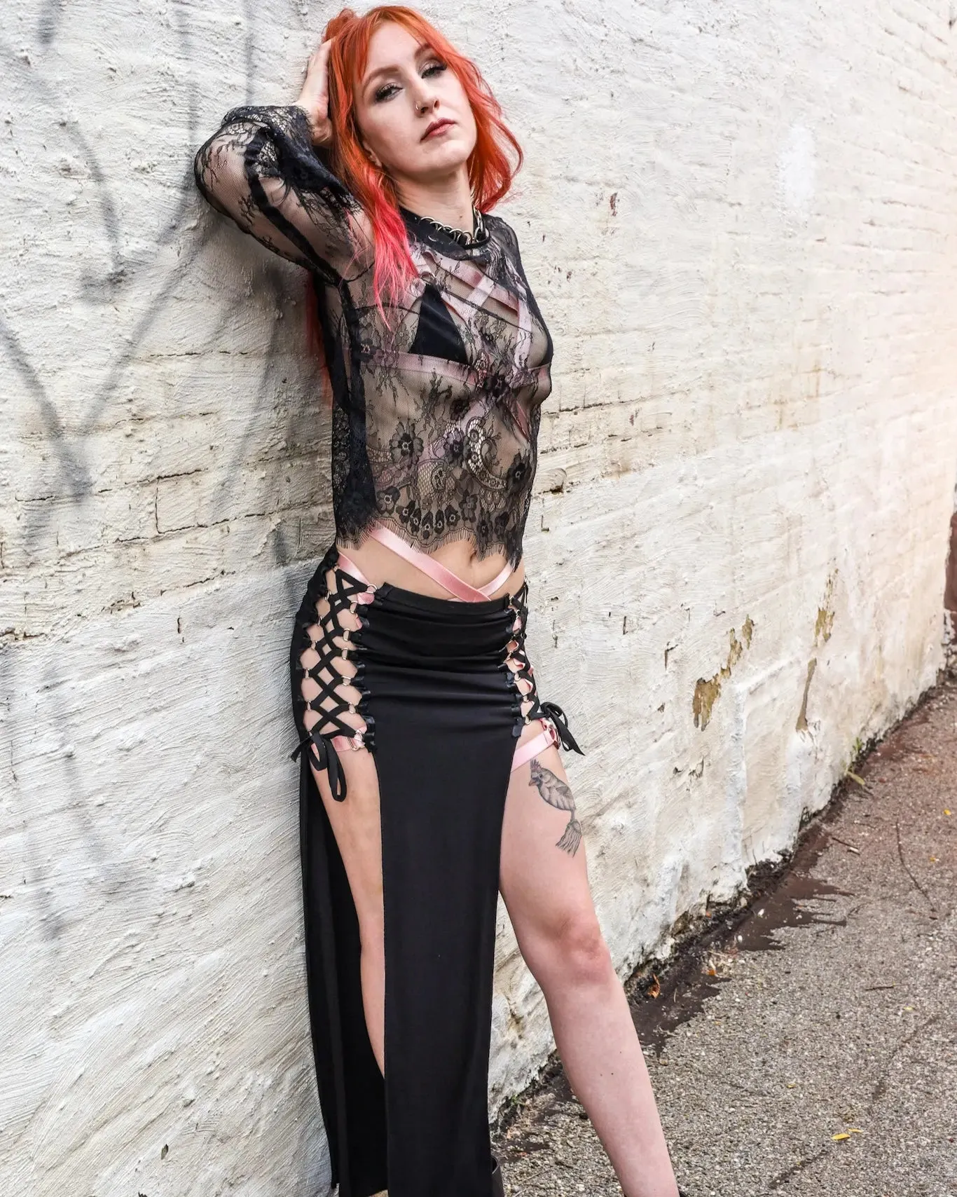 Sadie micro bralette harness