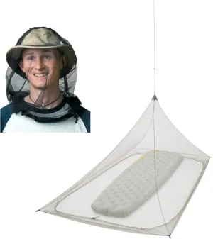 Sea to Summit Insect Protection: Mosquito Head Net Permethrin and Nano Mosquito Net