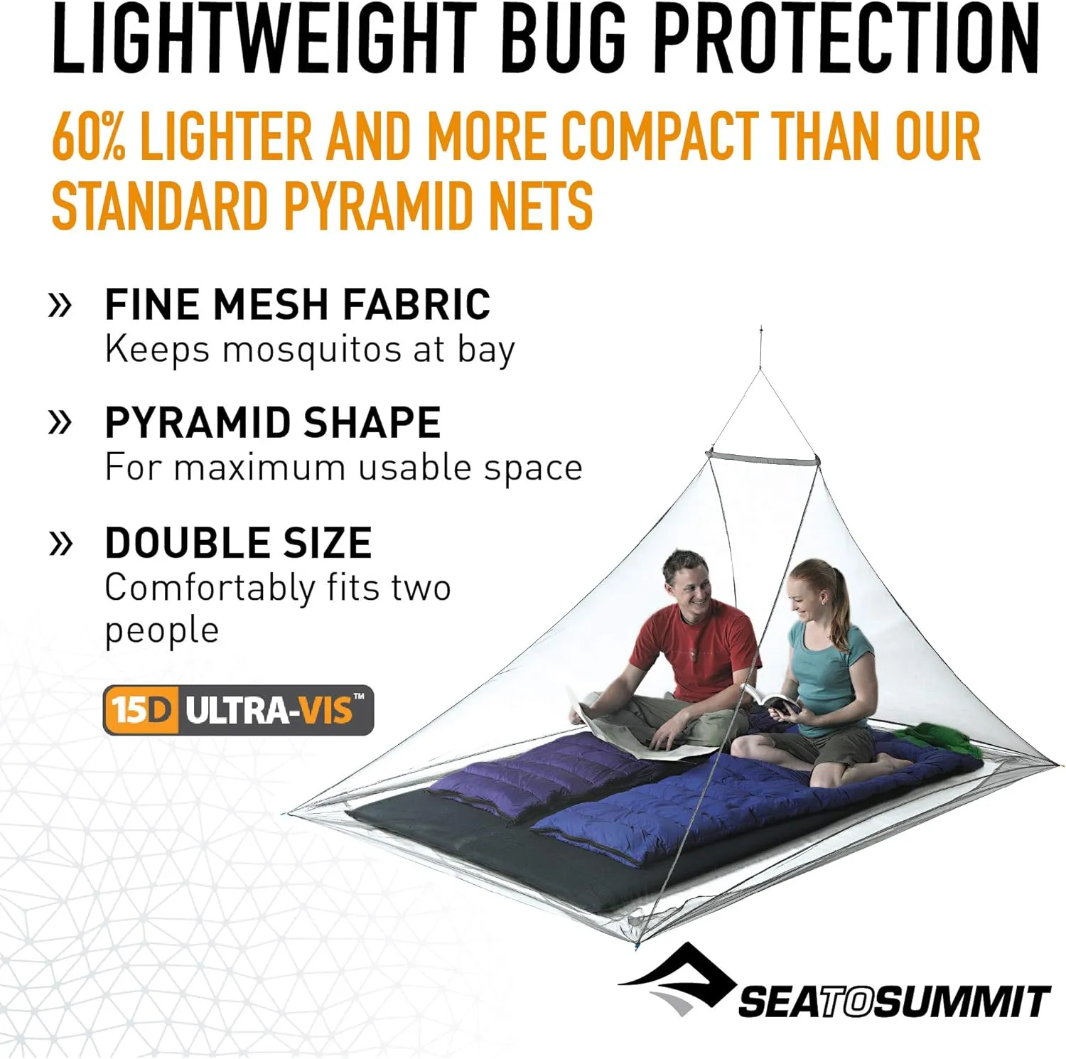 Sea to Summit Nano Pyramid Net Ultralight Shelter