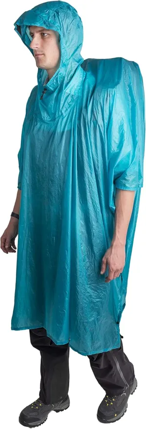 Sea to Summit Ultra-SIL Nano Tarp Poncho 4-in-1 Raincoat, Pack Cover, Groundsheet, and Shelter