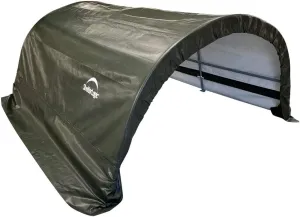 ShelterLogic 8' x 10' x 5' Small Round Livestock and Agricultural Storage and Shade Shelter Kit