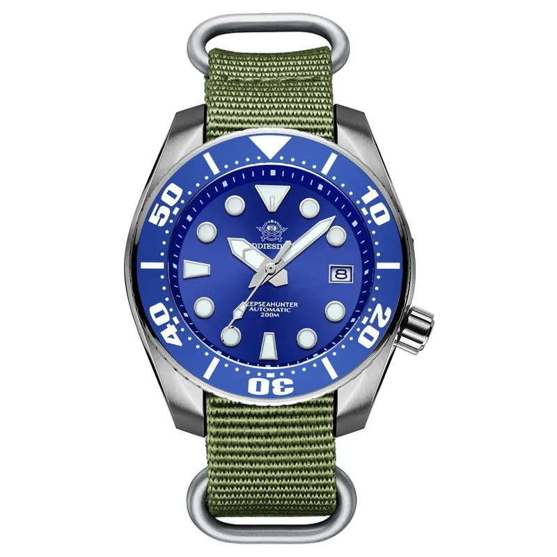 Shi Automatic Luminous Steel Watch