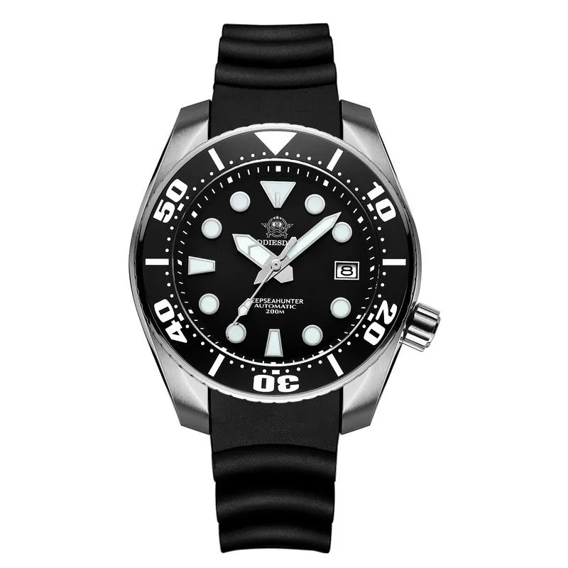 Shi Automatic Luminous Steel Watch