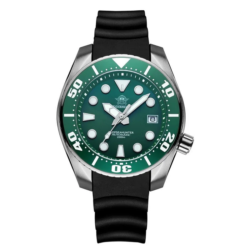 Shi Automatic Luminous Steel Watch