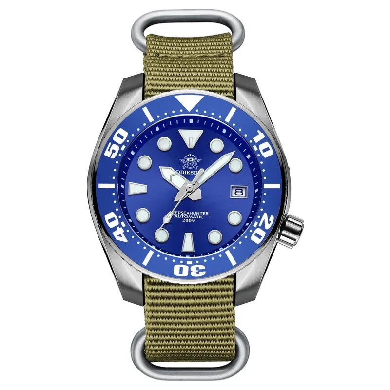 Shi Automatic Luminous Steel Watch