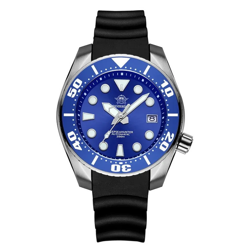 Shi Automatic Luminous Steel Watch