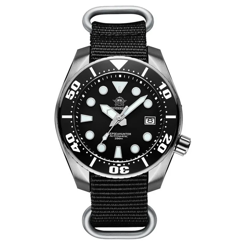 Shi Automatic Luminous Steel Watch