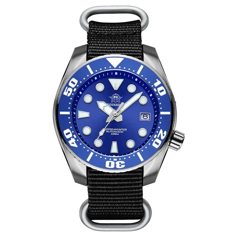 Shi Automatic Luminous Steel Watch