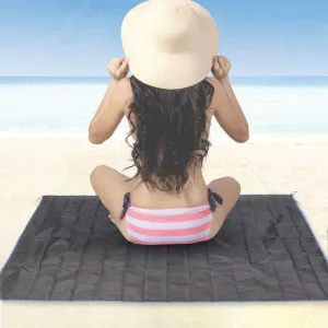 Single Perpon Beach Blanket,Picnic Blankets Waterproof Sandproof, Portable Picnic Mat Camping Blanket Ground Mats Moisture Proof Pad for Outdoor Hiking