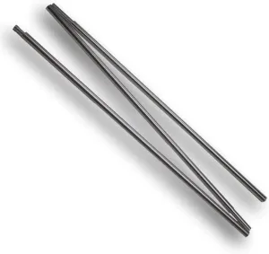 Six Moon Designs 49", 3 - Section Aluminum Tent Poles - Ultra-Light 3.2 OZ/90 G - Perfectly Matched to Fit Our Lunar Solo, Deschutes, Deschutes Plus, Deschutes Zero-G, and Gatewood Cape Tents.