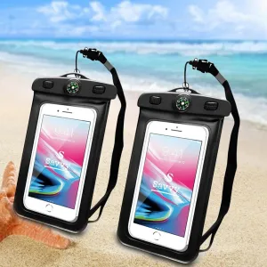 Sleek Margartaville 2-Pack: High-capacity functionality Pouch Waterproof