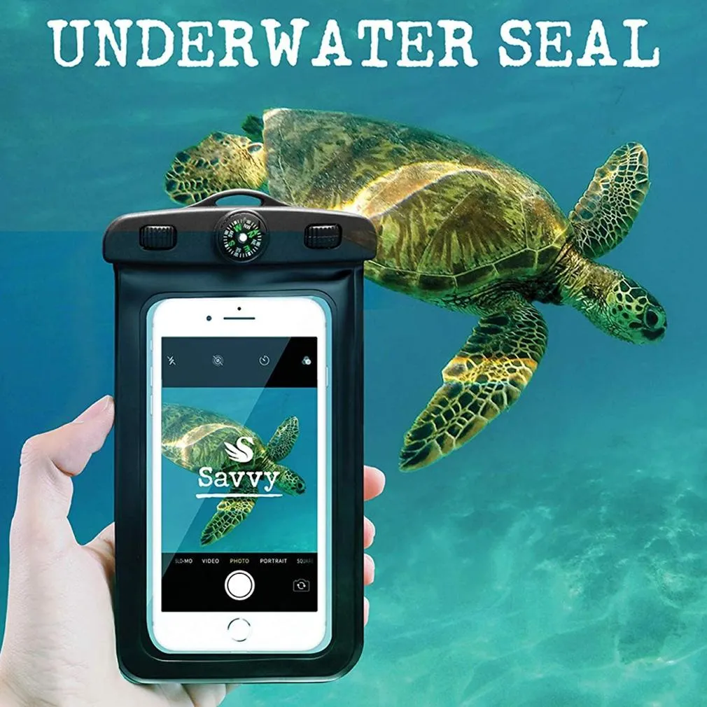 Sleek Margartaville 2-Pack: High-capacity functionality Pouch Waterproof