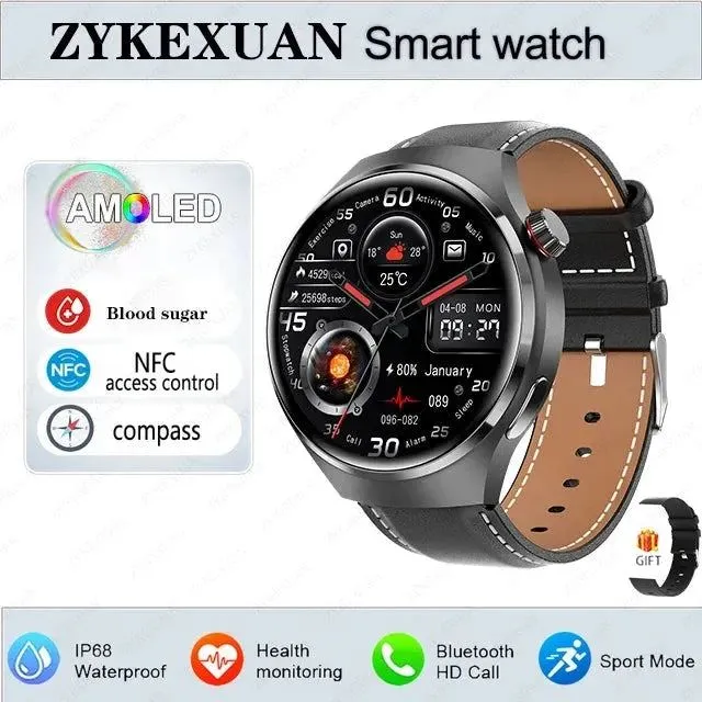 Smartwatch 1.6 inch HD Screen BT Call Compass NFC Waterproof Smart
