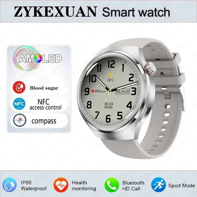 Smartwatch 1.6 inch HD Screen BT Call Compass NFC Waterproof Smart