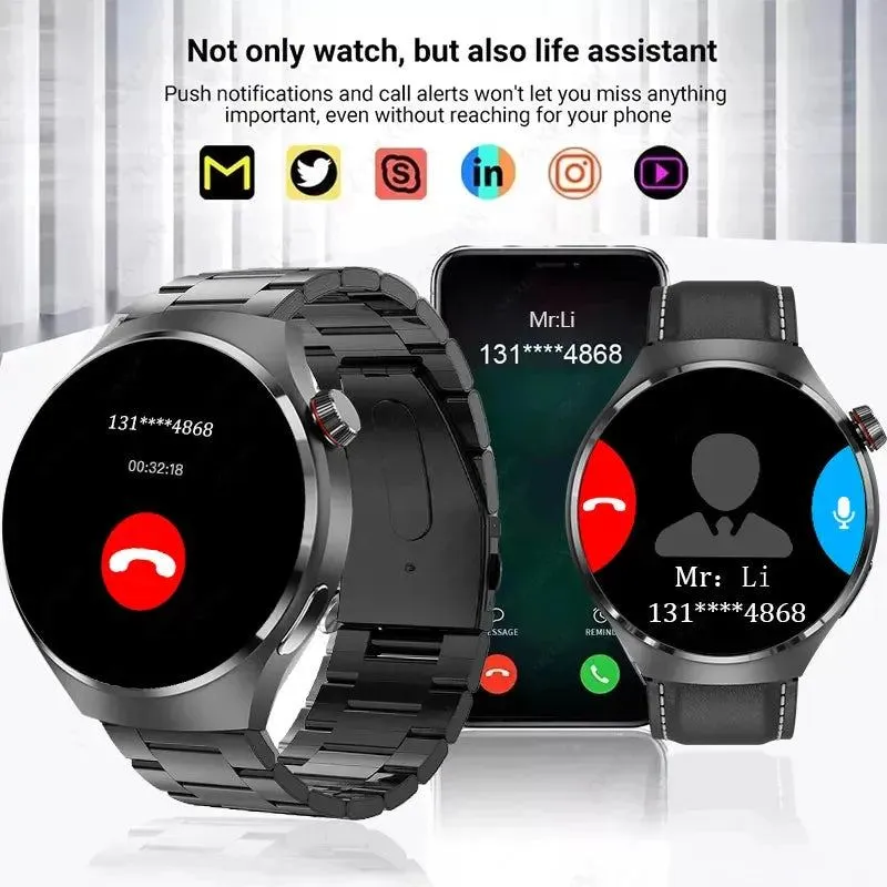 Smartwatch 1.6 inch HD Screen BT Call Compass NFC Waterproof Smart