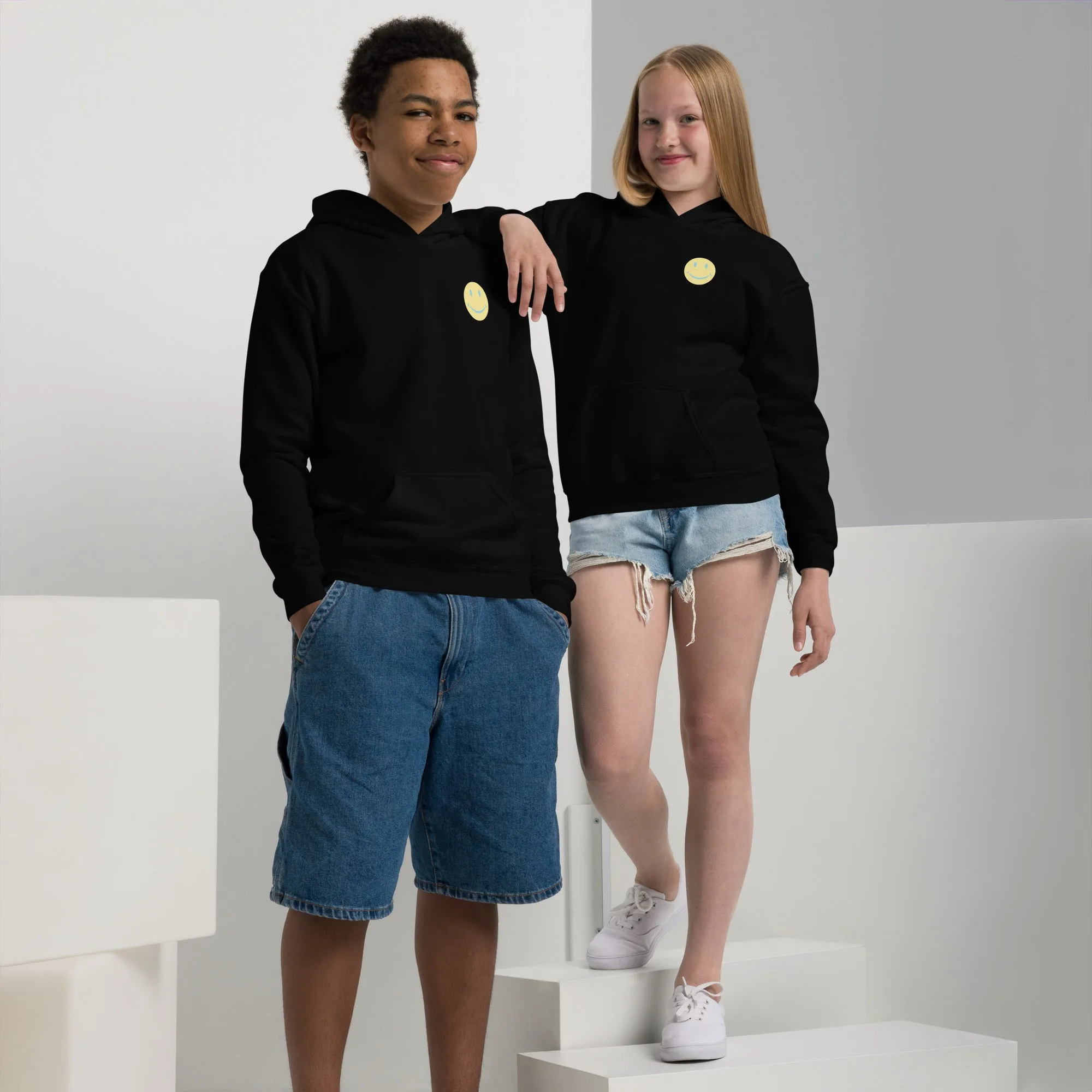 Smile Happy Campers Youth heavy blend hoodie