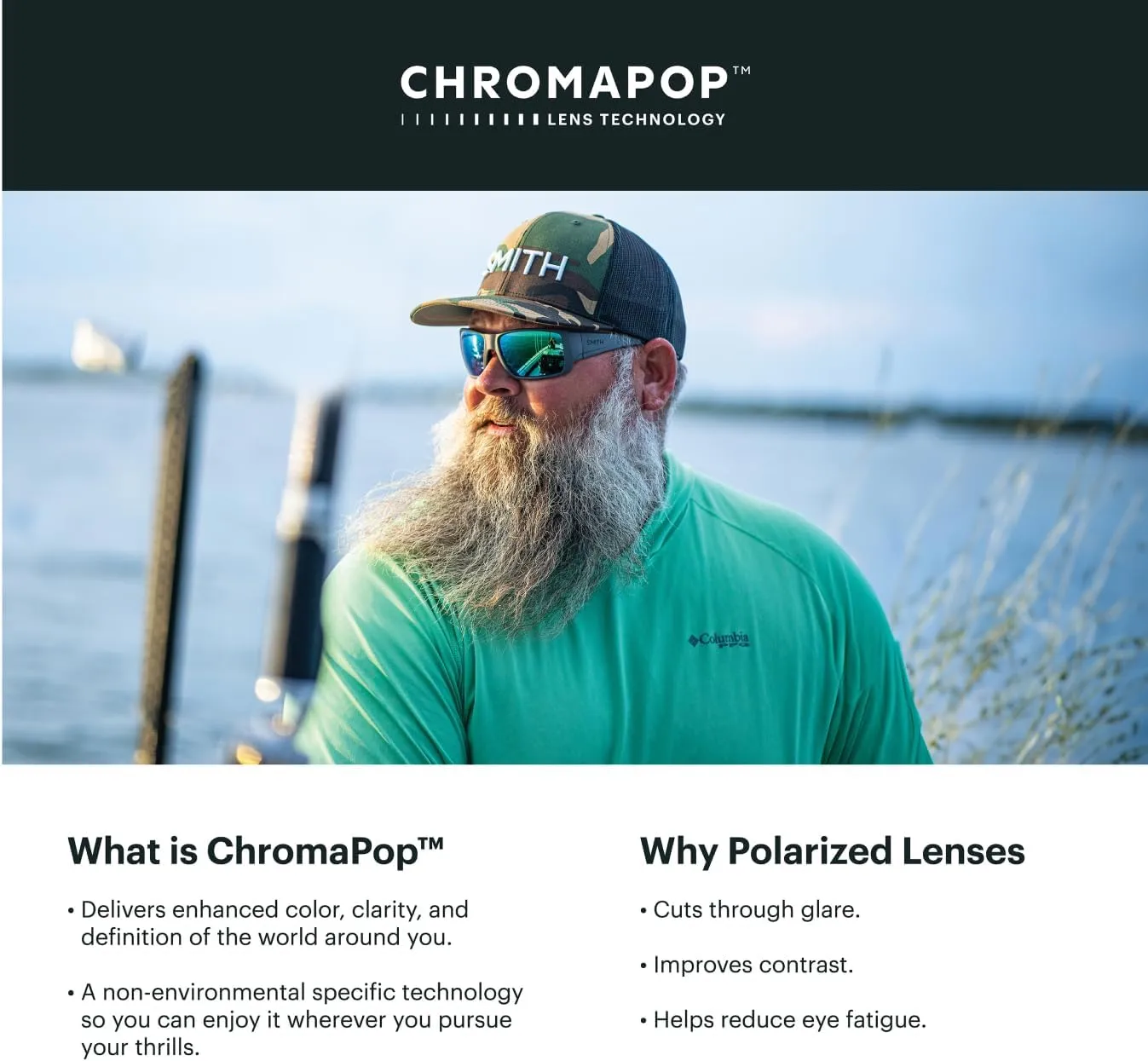 Smith Basecamp ChromaPop Sunglasses