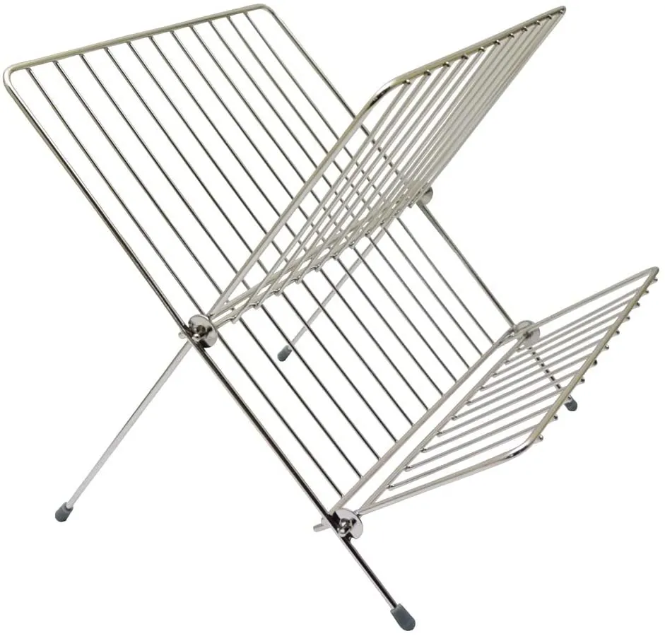 Stainless Steel Folding Plate Rack