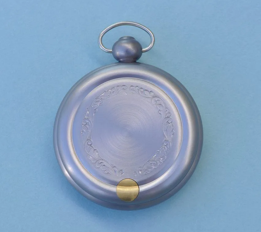 Stanley London Engravable Brunton Gentleman's Pocket Compass